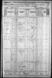 1870 US Census - Household of Jacob Oestmann